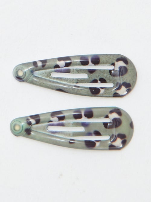 Lot de 8 mini pinces clic clac - Kiabi