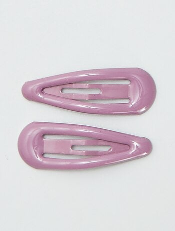 Lot de 8 mini pinces clic clac