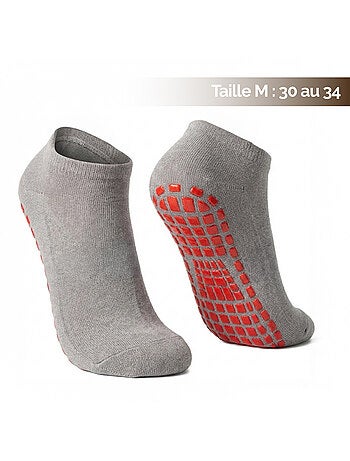 Lot de 8 paires de chaussettes antidérapantes - enfant - monsieur bébé