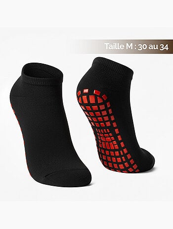 Lot de 8 paires de chaussettes antidérapantes - enfant - monsieur bébé