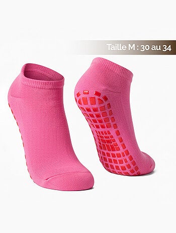 Lot de 8 paires de chaussettes antidérapantes - enfant - monsieur bébé