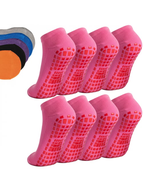 Lot de 8 paires de chaussettes antidérapantes - enfant - monsieur bébé - Kiabi Lot de 8 paires de chaussettes antidérapantes - enfant - monsieur bébé - Kiabi