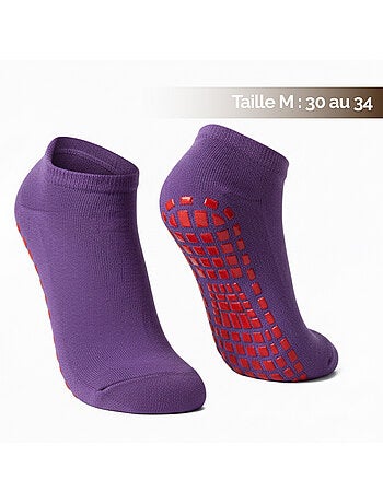 Lot de 8 paires de chaussettes antidérapantes - enfant - monsieur bébé