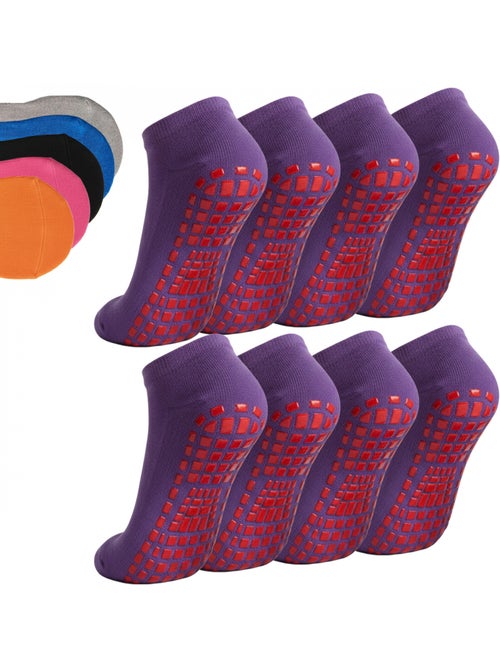 Lot de 8 paires de chaussettes antidérapantes - enfant - monsieur bébé - Kiabi Lot de 8 paires de chaussettes antidérapantes - enfant - monsieur bébé - Kiabi