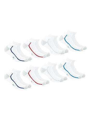Lot de 8 paires de chaussettes de sport courtes Endurance 24H Athena
