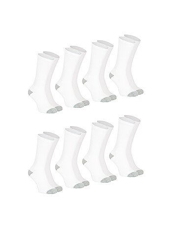 Lot de 8 paires de chaussettes mi-hautes homme Ecopack Sport Athena