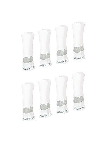 Lot de 8 paires de chaussettes mi-hautes homme Ecopack Sport Athena