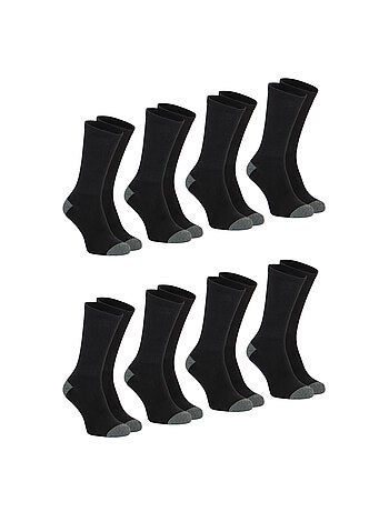 Lot de 8 paires de chaussettes mi-hautes homme Ecopack Sport Athena