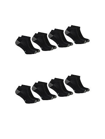 Lot de 8 paires de socquettes homme Ecopack sport Athena