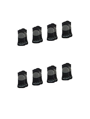 Lot de 8 paires de socquettes homme Ecopack sport Athena