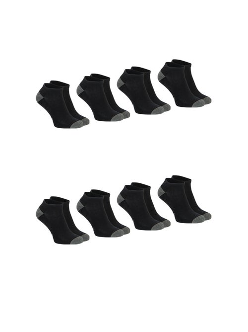 Lot de 8 paires de socquettes homme Ecopack sport Athena - Kiabi
