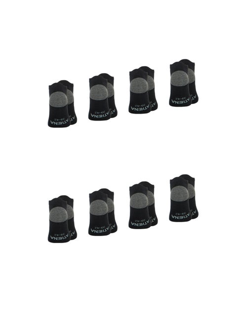 Lot de 8 paires de socquettes homme Ecopack sport Athena - Kiabi