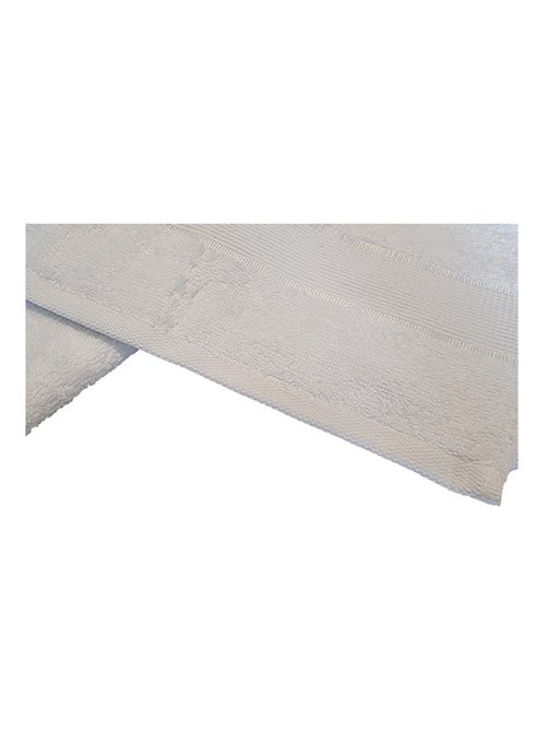 Lot de 8 serviettes 30x50cm - Blanc - Kiabi Lot de 8 serviettes 30x50cm - Blanc - Kiabi