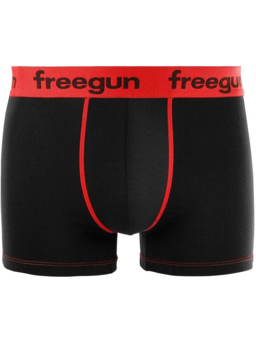 Lot de 9 boxers garçon en coton uni freegun - Kiabi Lot de 9 boxers garçon en coton uni freegun - Kiabi