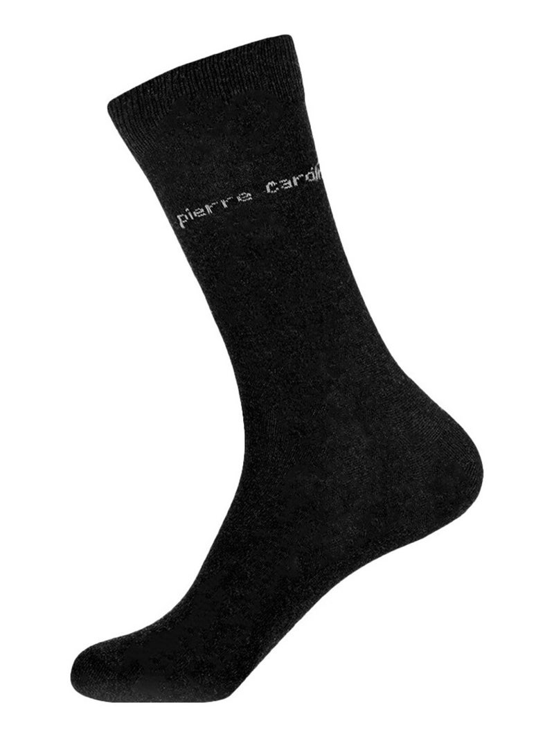 Lot de 9 paire de chaussettes de ville Pierre Cardin Noir - Kiabi