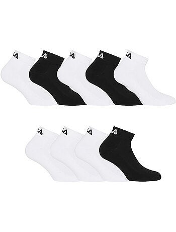 Lot de 9 paires de chaussettes quarter homme classic fila