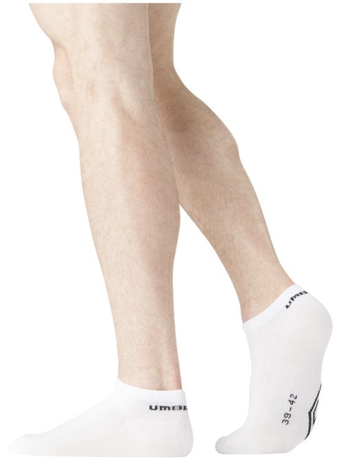 Lot de 9 Paires de Chaussettes Sneackers Homme Taille 39/42 Umbro - Kiabi