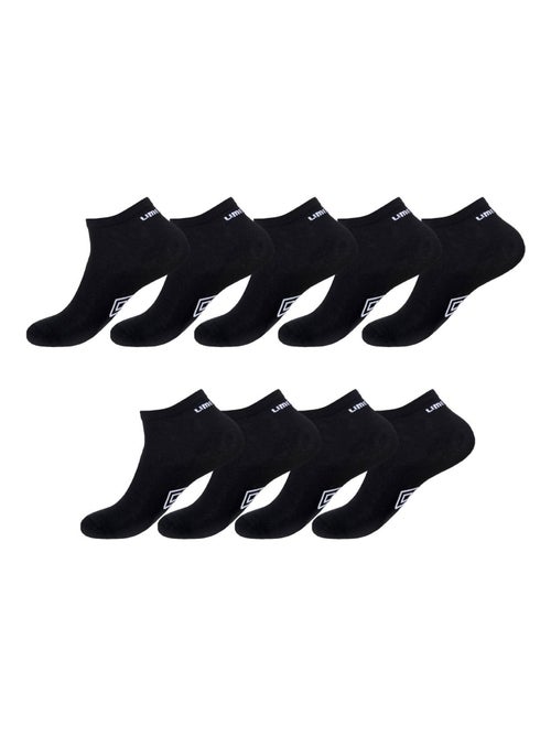 Lot de 9 Paires de Chaussettes Sneackers Homme Taille 39/42 Umbro - Kiabi