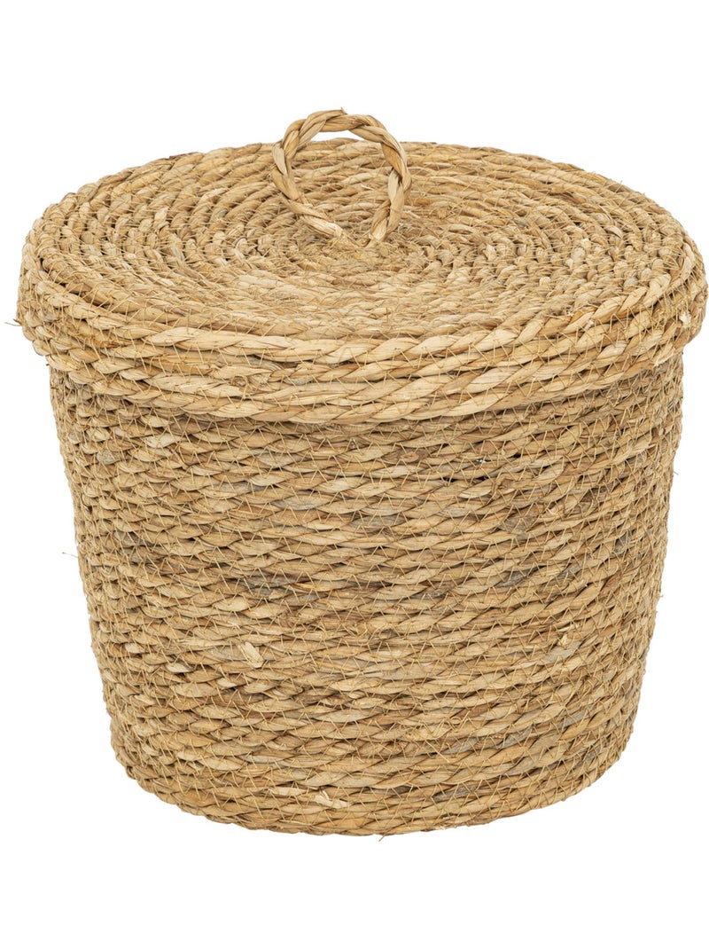 Lot de 9 paniers ronds LITTLE COTTAGE Beige - Kiabi