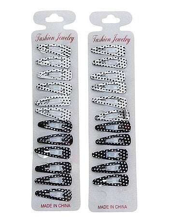Lot de Barrettes à cheveux