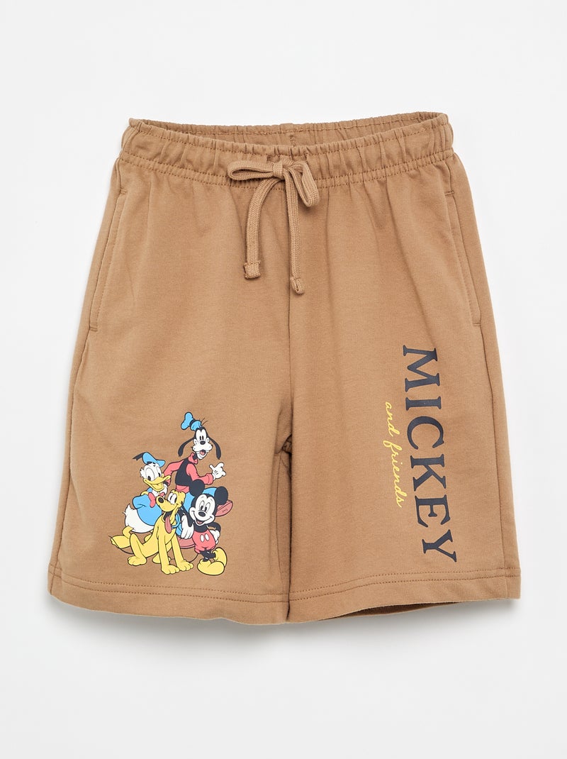 Lot de bermudas en molleton 'Disney' Marron - Kiabi