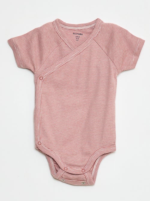 Lot de bodies à manches courtes - 3 pièces - Kiabi