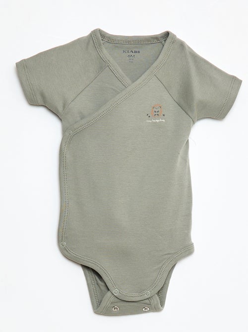 Lot de bodies à manches courtes - 3 pièces - Kiabi