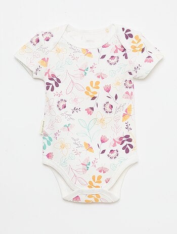 Lot de bodies à manches courtes