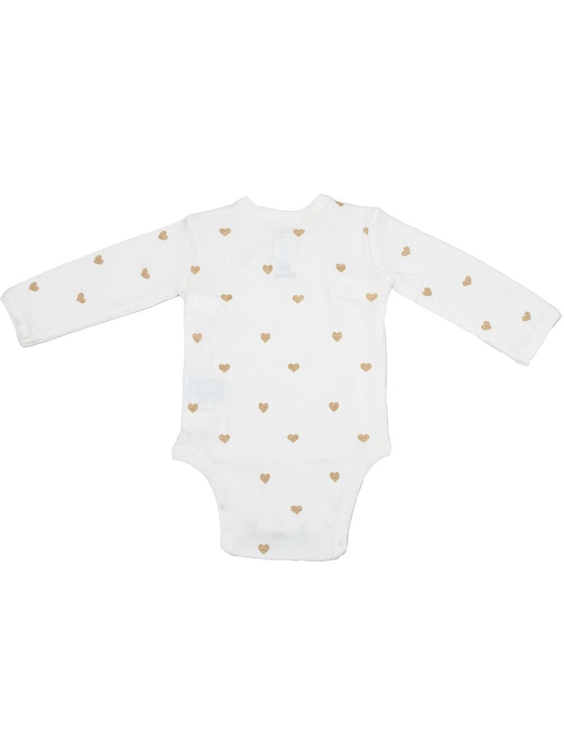 Lot de bodies bébé Ecru - Kiabi