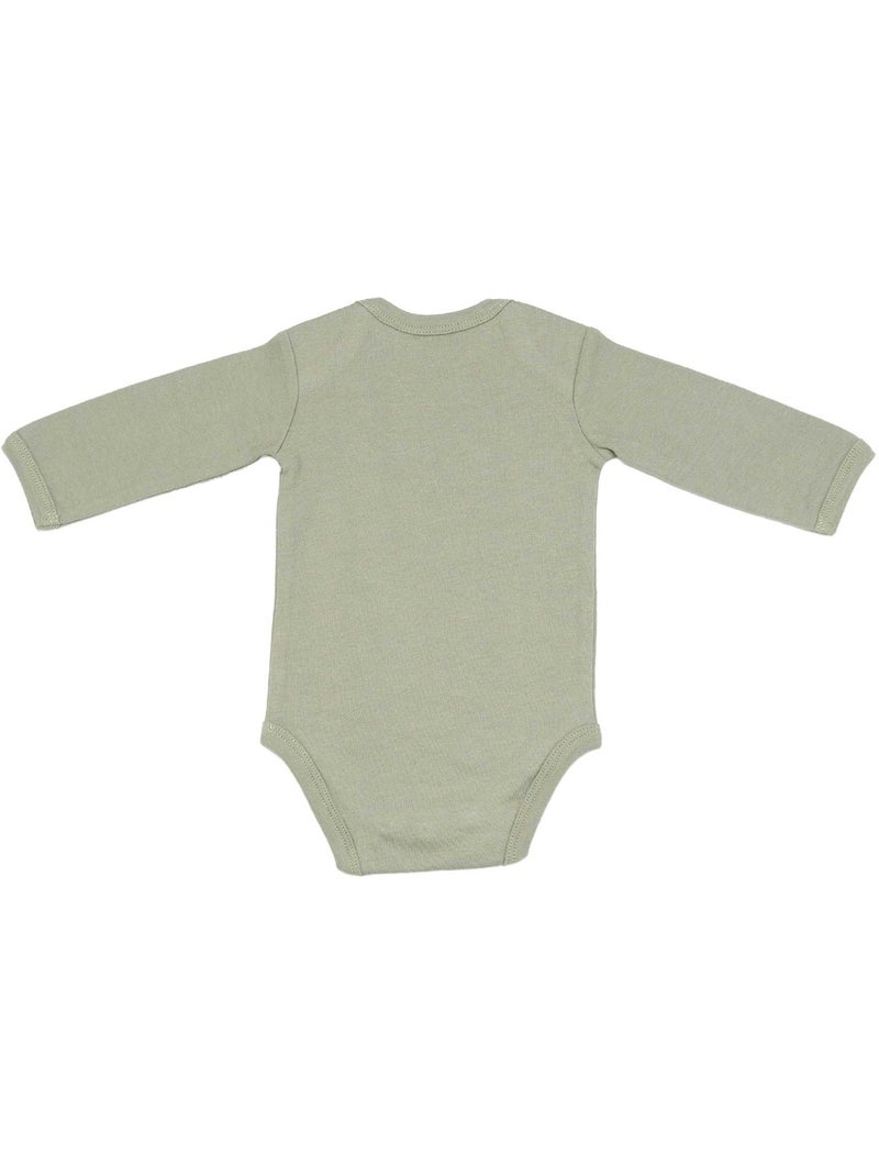 Lot de bodies pour bébé Vert - Kiabi