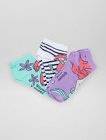 Lot de chaussettes 'Ariel' de 'Disney' - 3 paires