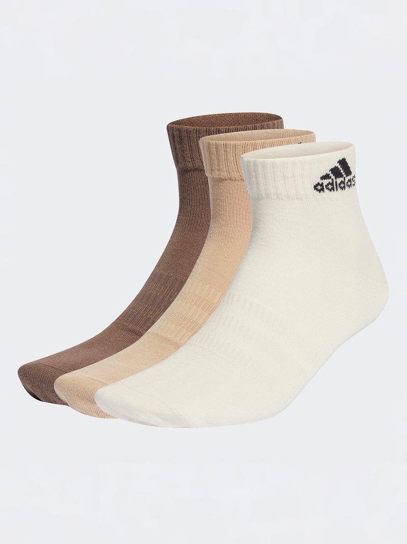 Lot de chaussettes basses 'Adidas' - 3 paires Neutres - Kiabi