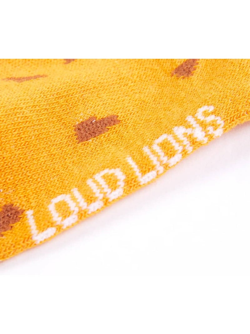 Lot de chaussettes enfant coton 5 paires à pois renfort pieds talons - vidaxl Multicolore - Kiabi