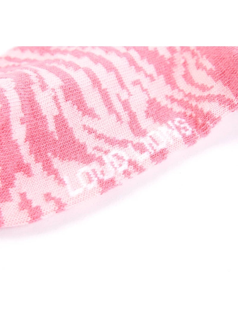 Lot de chaussettes enfant imprimé zèbre renforcé aux bouts 5 paires - vidaxl Multicolore - Kiabi