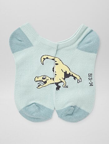 Lot de chaussettes invisibles imprimées