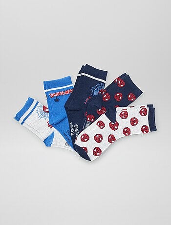 Lot de chaussettes 'Spider-man' - 5 paires