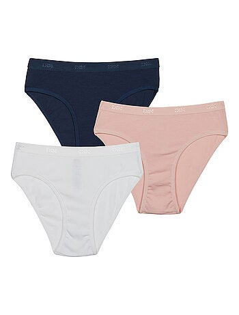 Lot de de 3 culottes coton Les Pockets