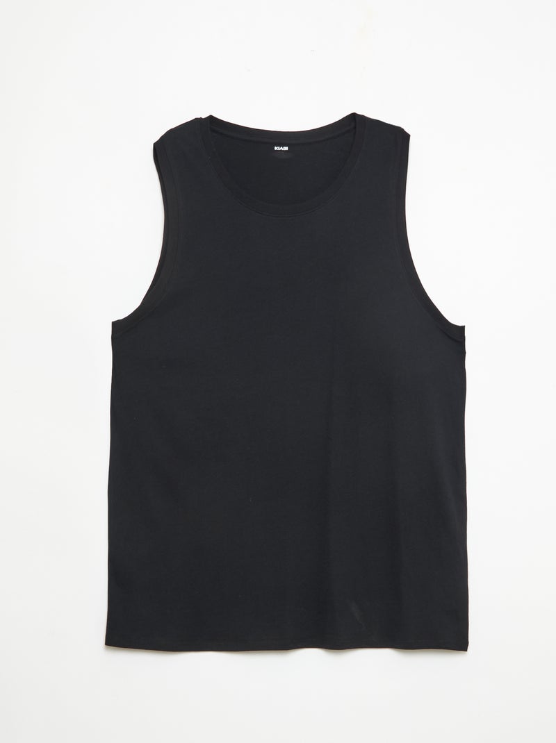 Lot de débardeur en maille jersey - 2 pièces Gris - Kiabi