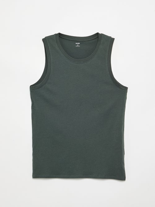 Lot de débardeur en maille jersey - 2 pièces - Kiabi Lot de débardeur en maille jersey - 2 pièces - Kiabi