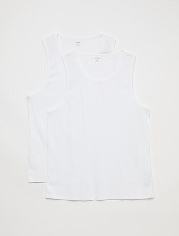 Lot de débardeur en maille jersey