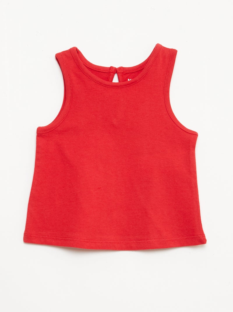 Lot de débardeurs - 2 pièces Blanc - Kiabi