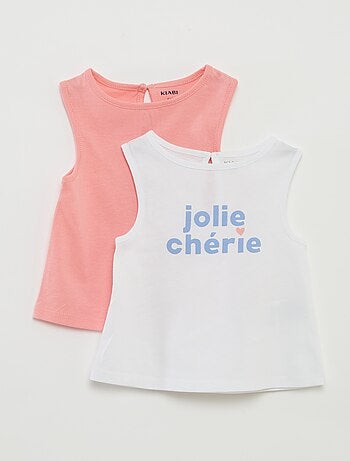 Lot de débardeurs à bretelles larges