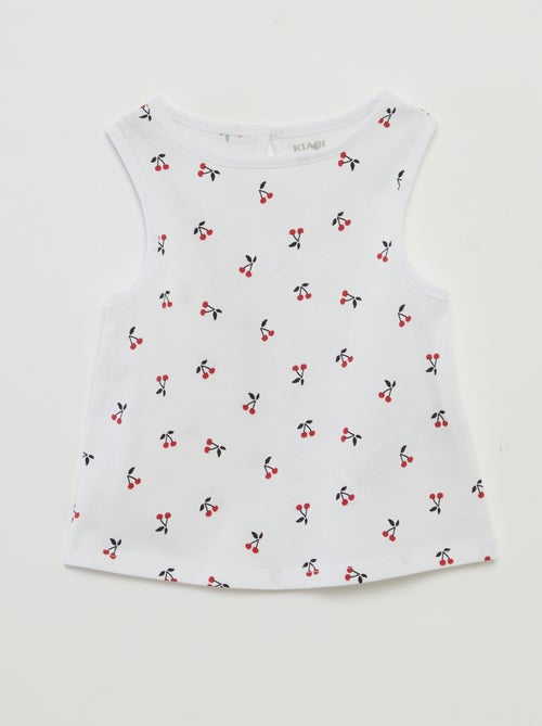 Lot de débardeurs à bretelles larges - Kiabi