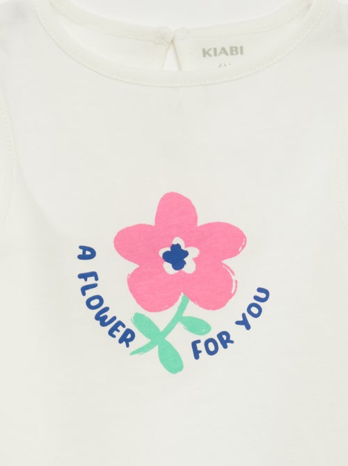 Lot de débardeurs à bretelles larges - Kiabi