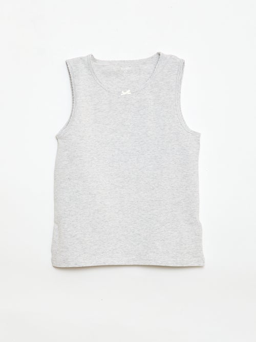 Lot de débardeurs à bretelles larges - Kiabi