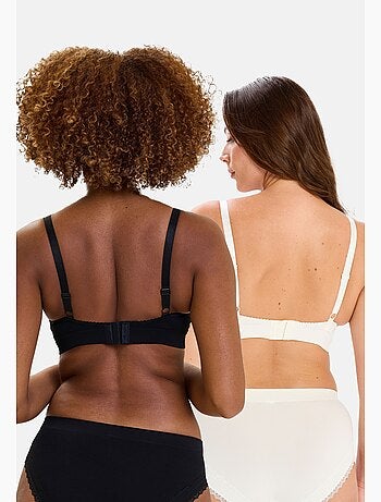 Lot de deux brassières agathe sans complexe lingerie