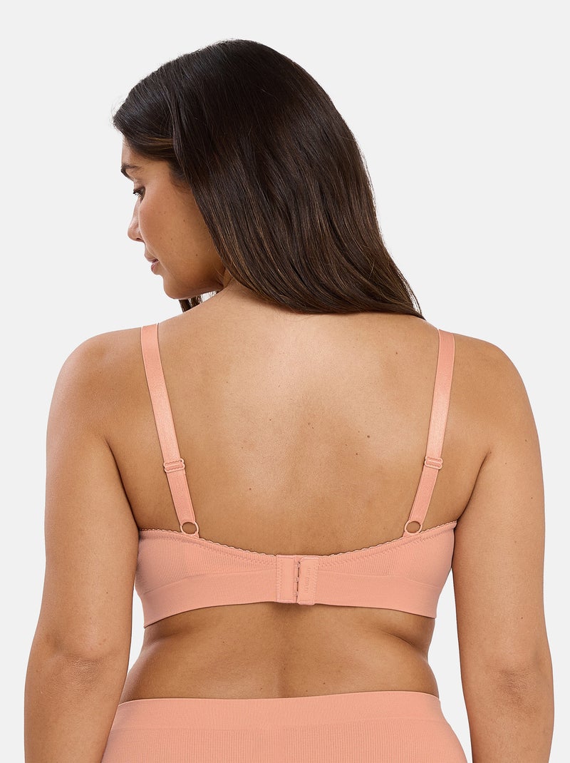 Lot de deux brassières agathe sans complexe lingerie Vert/Rose - Kiabi