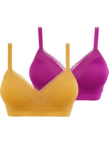 Lot de deux brassières agathe sans complexe