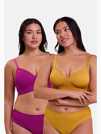 Lot de deux brassières agathe sans complexe