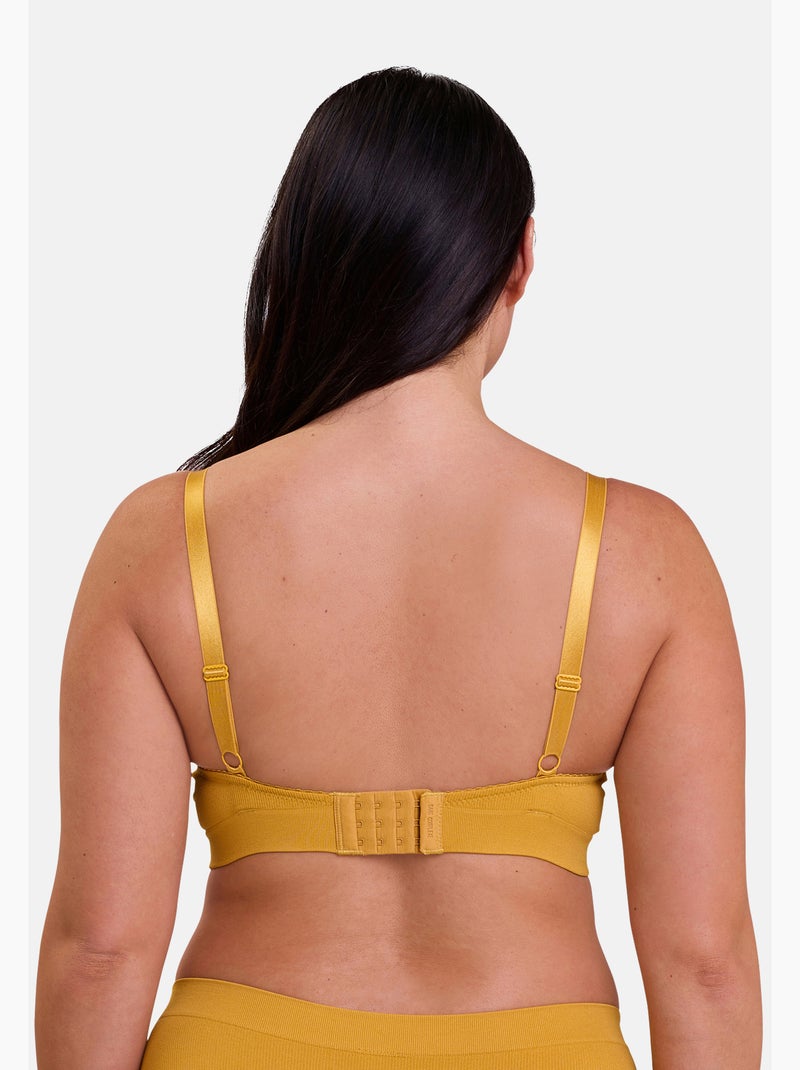 Lot de deux brassières agathe sans complexe Rose/Jaune - Kiabi